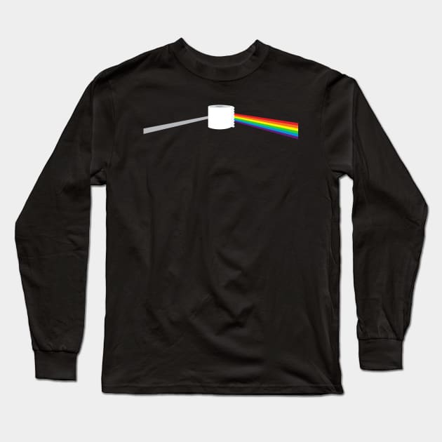Brown Side of the Moon Long Sleeve T-Shirt by WMKDesign